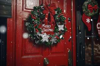 Festive Christmas Door Decorations Ideas for Every Home Style